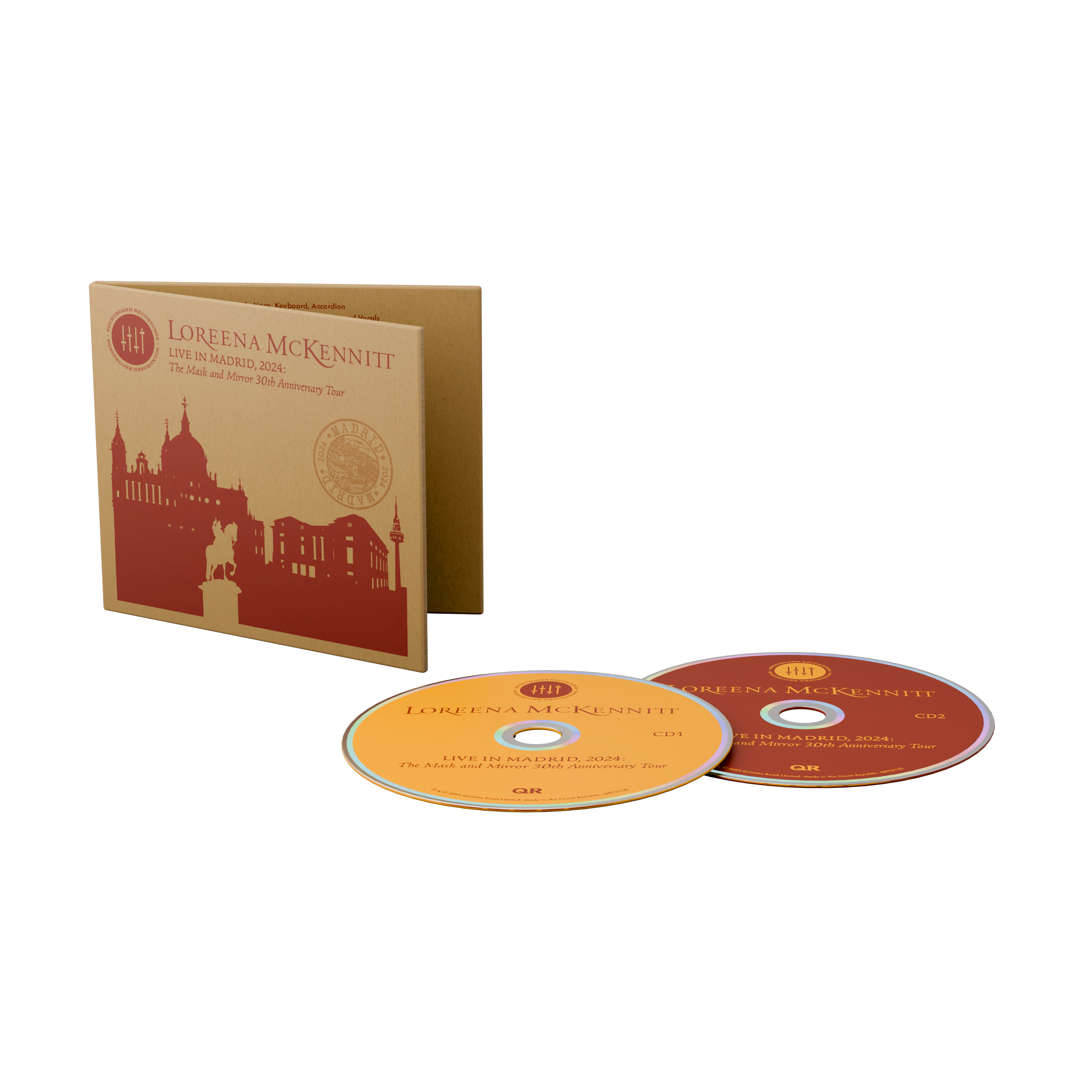 Live In Madrid 2024: The Mask And Mirror 30th Anniversary Tour (2CD)