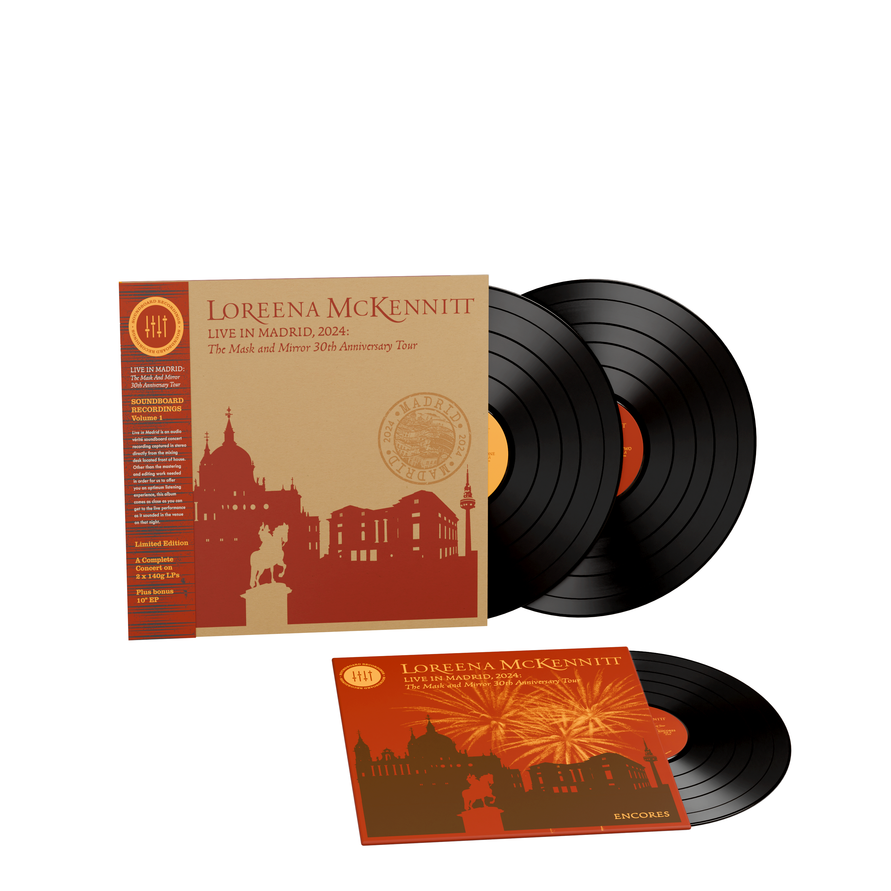 Live In Madrid 2024: The Mask And Mirror 30th Anniversary Tour (2LP + 10")