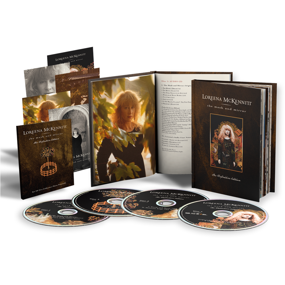 The Mask and Mirror (Definitive Edition) (2CD/DVD/BLURAY + Book) + TM&M Postcards in Hand Autographed Wallet