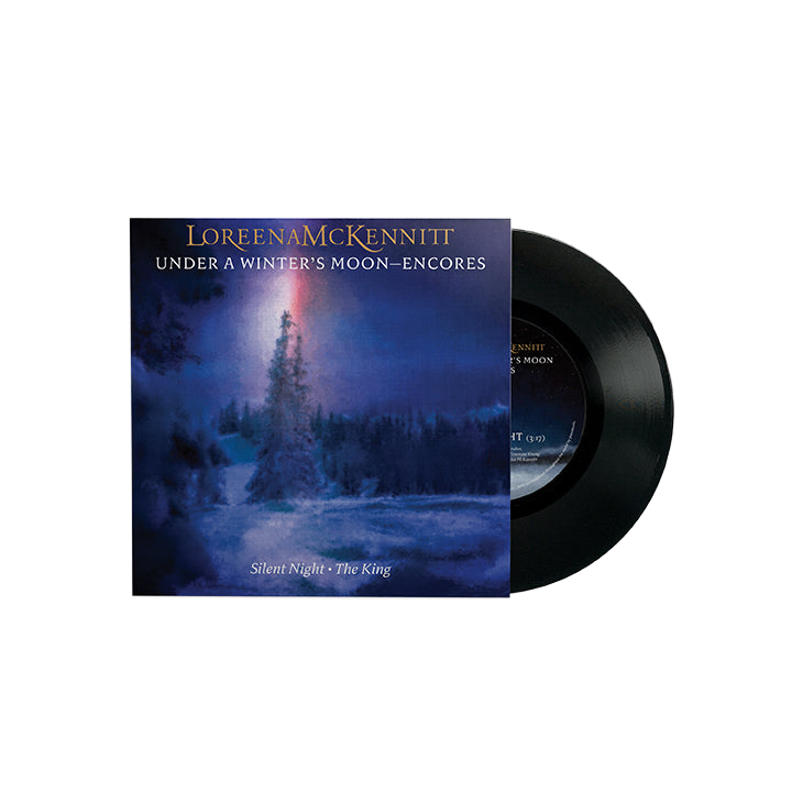 Under A Winter's Moon: Encores - Silent Night b/w The King (7" Single)